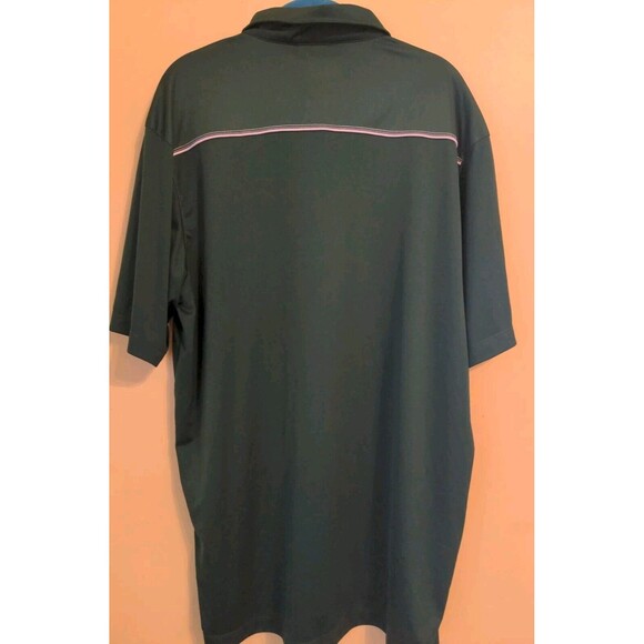 Ping Collection SensorCool Logo Shorts Sleeve Green Polo Shirt Men's Size XL - Picture 6 of 7